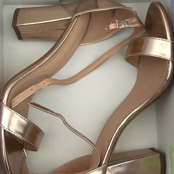 Madden Girl | Rose Gold | Size 8.5 Strap Heels - Picture 2 of 5